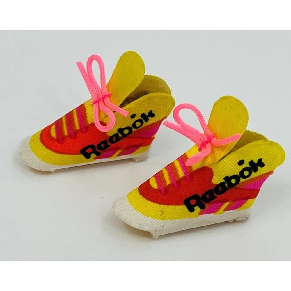 Vintage Reebok Barbie Sneakers for All American Barbie Doll